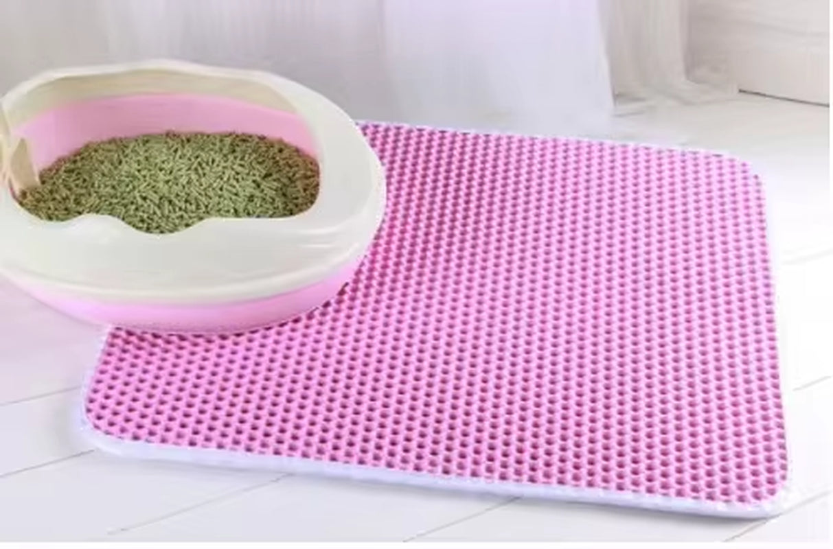 Tapis de Litière pour Chat – Sol Propre & Sans Traces