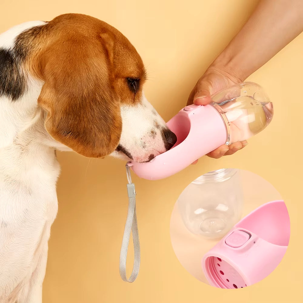 🐕 Gourde portable pour chien – Distributeur d’eau de voyage